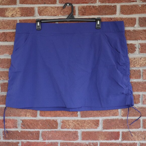 columbia skort * size 3X * blue * pockets * euc - Picture 1 of 8